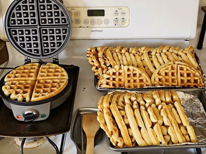 Making My Waffle Stash