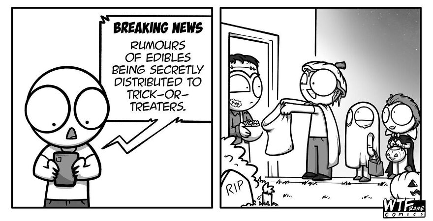 New Weirdly Funny Comics From Artists With Adhd That Are Impossible Not To Laugh