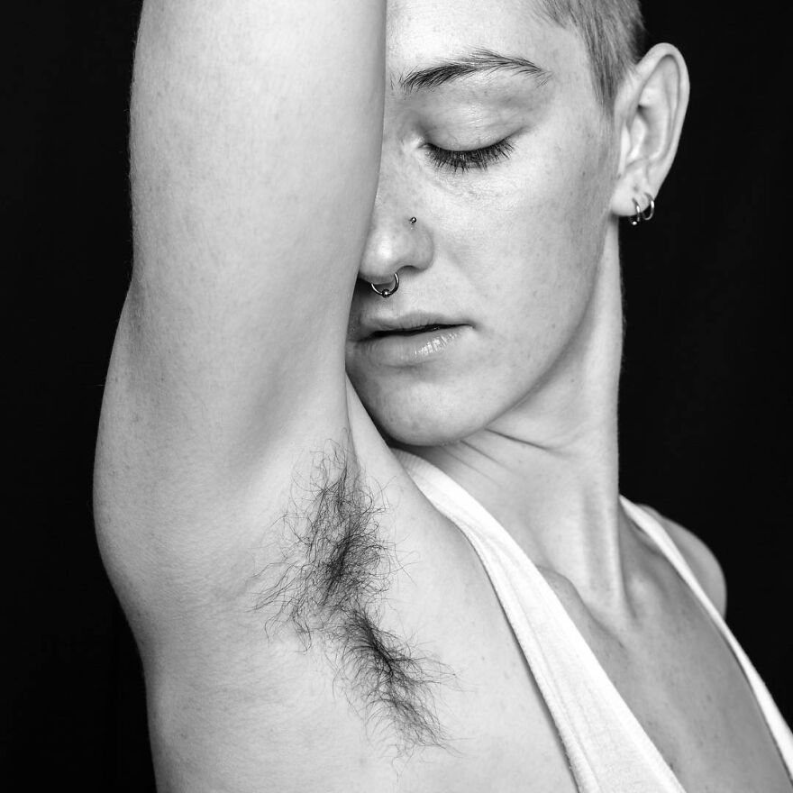 "Natural Beauty” Photo Series Challenges Restricting Female Body Hair Standards (33 Pics)