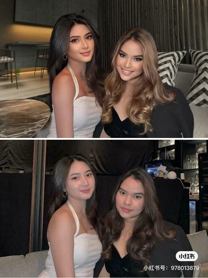 They Even Shopped The Background