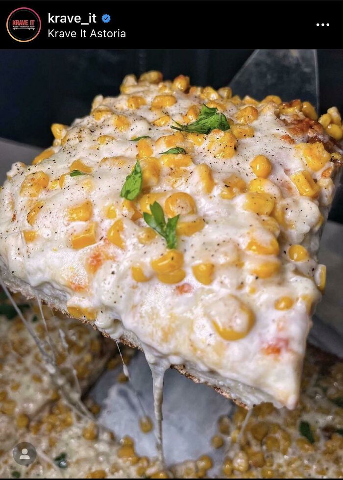 I’ve Had This Korean Corn Cheese Pizza And It Was Delicious But I Understand I Will Be Going To Jail Now