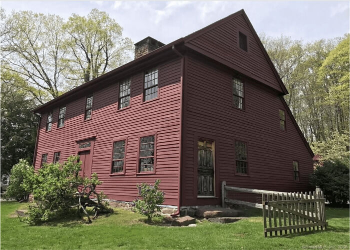 Just Closed On Our 18th Century Saltbox. Found This On Our Central Chimney Today!