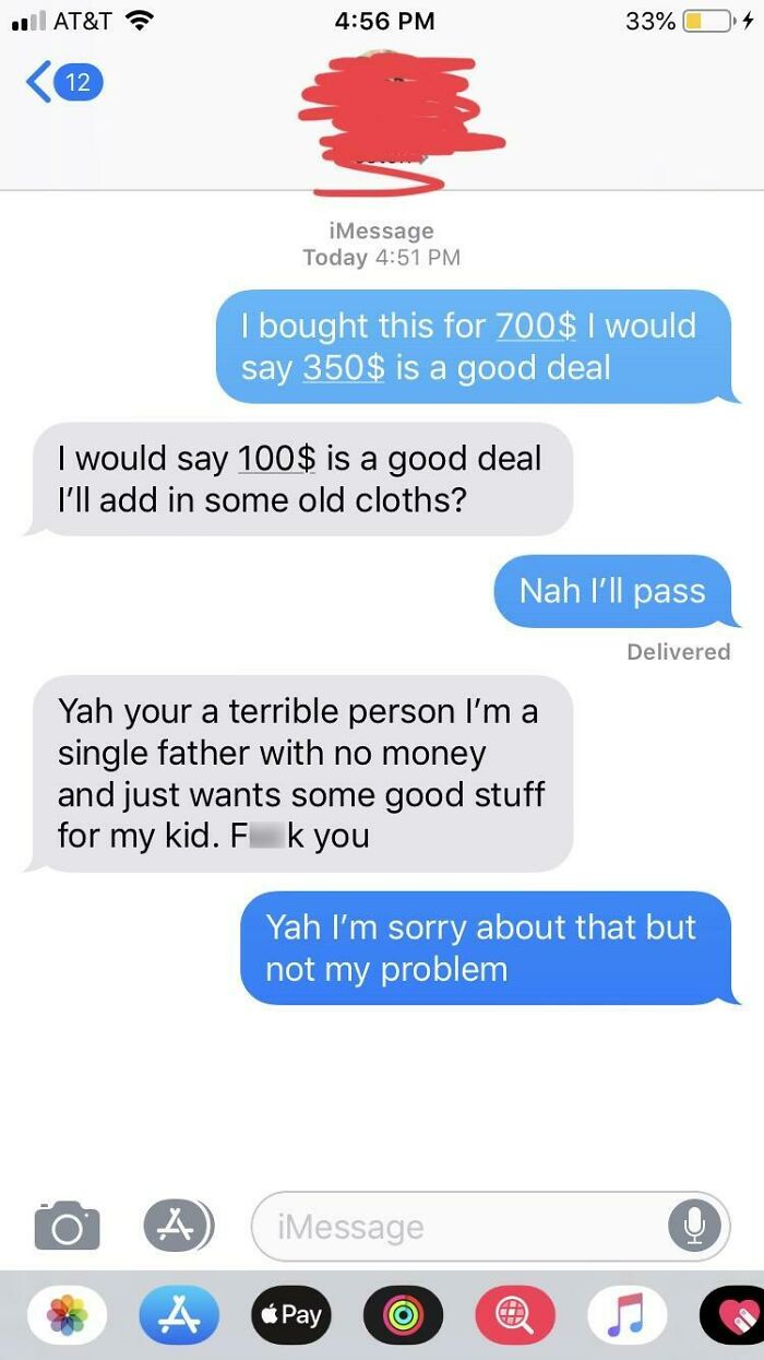 Wow This Dude Trying To Use The Single Parent Card