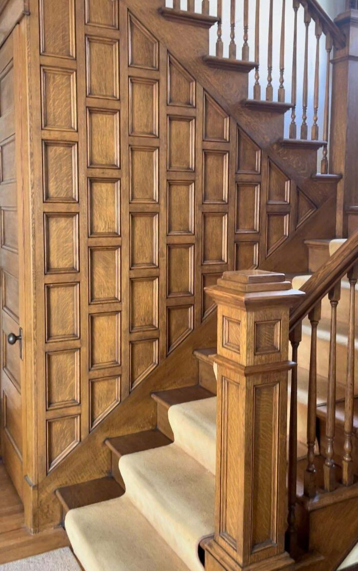 Photos Don’t Do Our Entryway Woodwork Justice, But I Thought I’d Try!