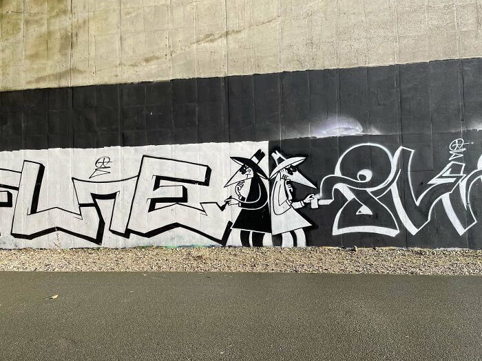 Graffiti Under A Bridge In Lancashire, UK