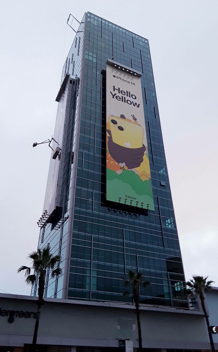 When A Billboard Is More Important Than A View. A New Way To Crush The Souls Of Office Workers