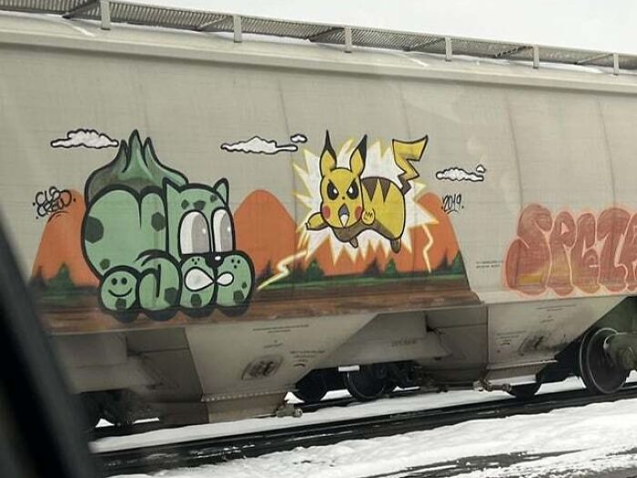 Pikachu And Bulbasaur