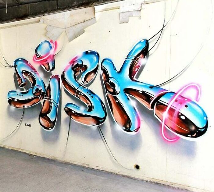 Disk Piece Inspired By Artist Hajime Sorayama