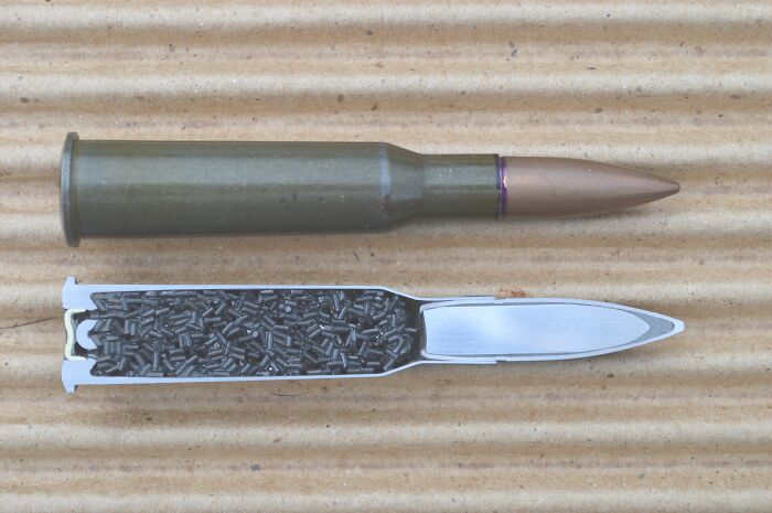 7.62x54R 7N13 AP (Armour Piercing) Ammo Cutaway