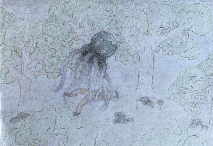 A Drawing I Made For A Story I Wrote A Few Years Back