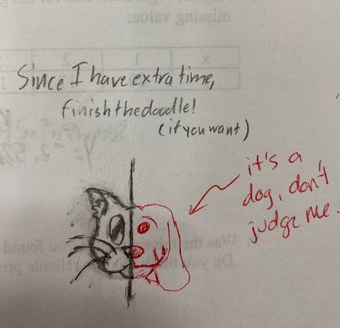 I Had Extra Time On My Math Test, So I Offered A Proposal, And This Was His Reply