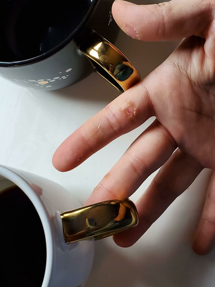 I Got The White Mug For Christmas In 2018, Microwave Safe. I Got Black One For Christmas In 2019, Not Microwave Safe