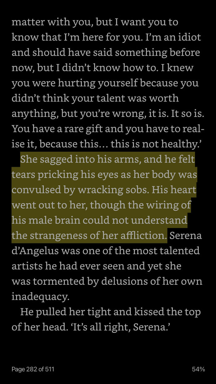 Male Author Who Doesn't Understand Women Assumes Men Are Just Incapable Of Understanding Women [fulgrim, Graham Mcneill]