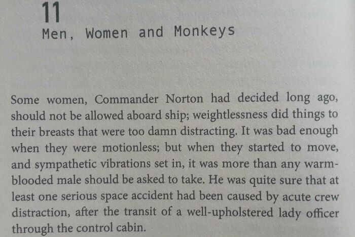 Arthur C Clarke - Rendezvous With Rama (1973). What Norton Says Here Is Really Stupid, But It Seems Like Clarke Knows This