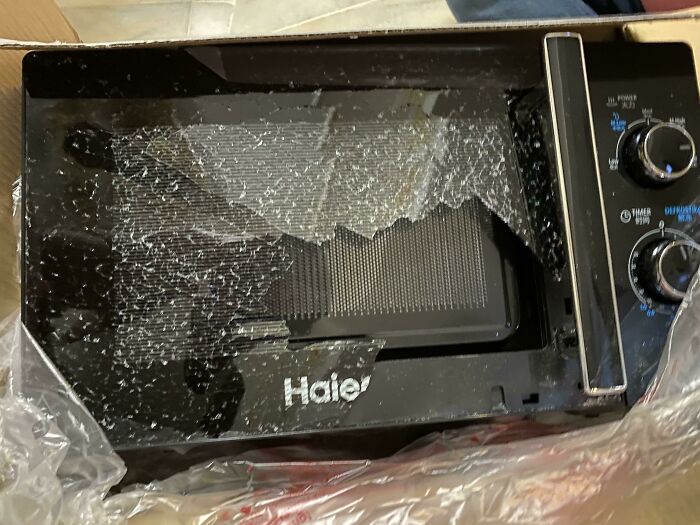 Bought A Microwave Via Online For My Staying At Campus. I'm Leaving Tomorrow But The Microwave Arrived Today