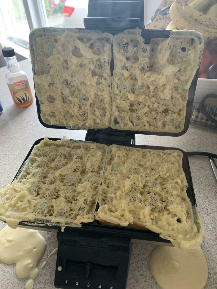 First Time Ever Making Waffles For My Husband’s Birthday Breakfast