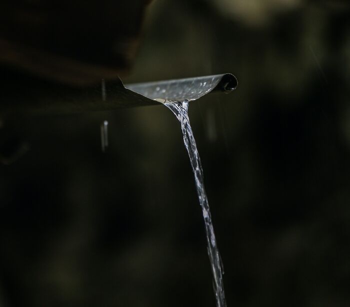 Rainwater Pouring Down 