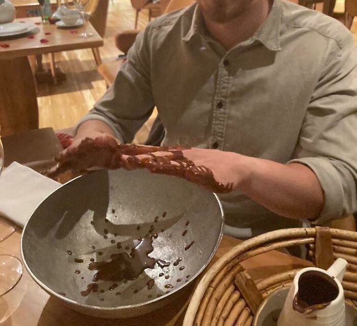 Michelin Star Chocolate Hands