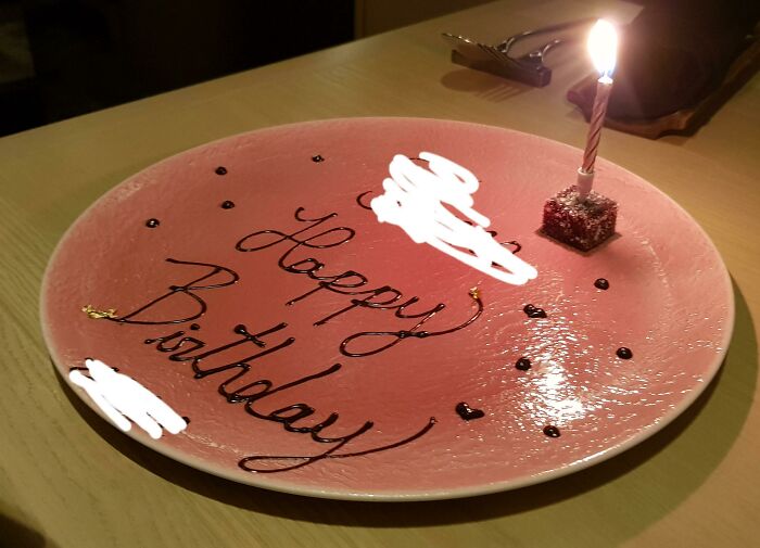 This Free Birthday Cake At A Fancy Restaurant