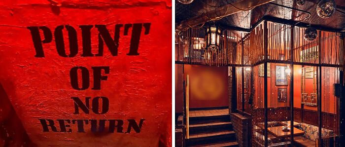 tiny place with table and sofa fenced off wooden sticks