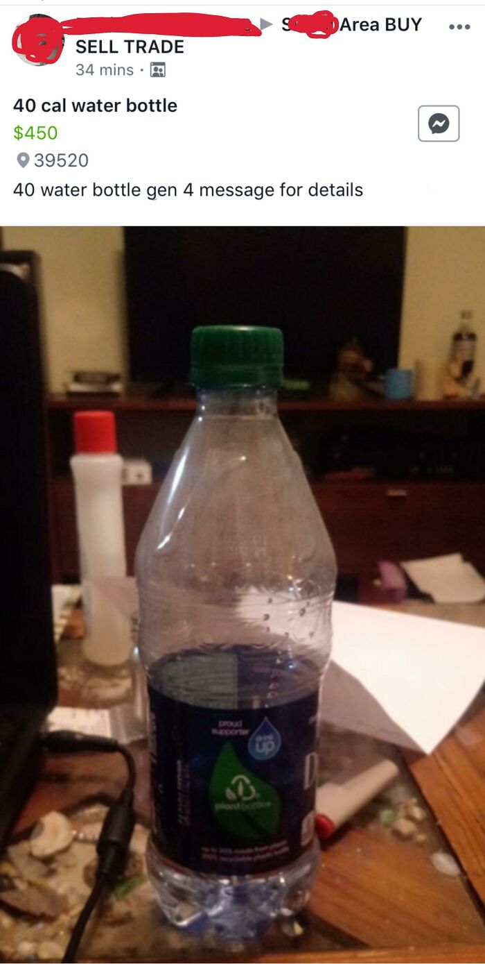 $450 For An Empty Plastic Bottle? I’m Having A Hard Time Passing This Deal Up!