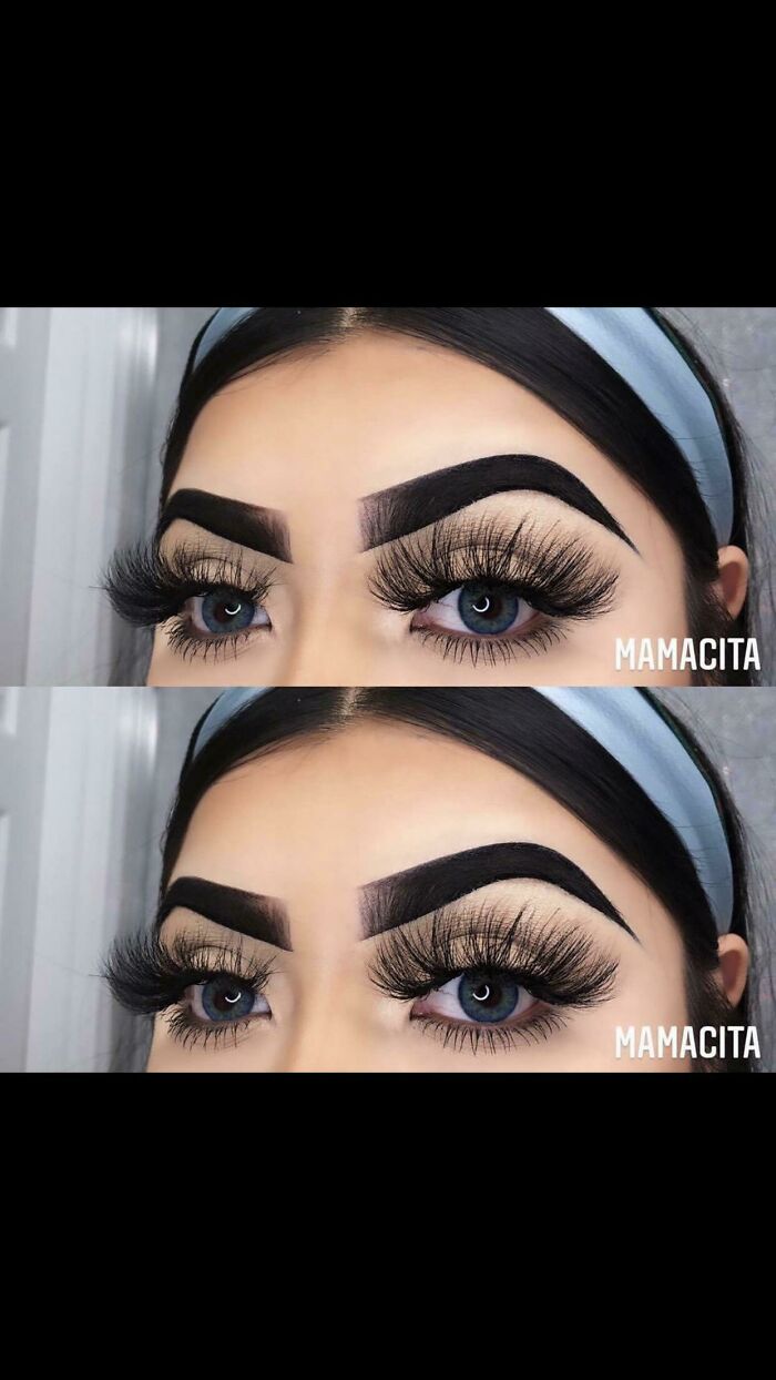 No puedo, simplemente no puedo. Estamos en 2023 y algunos todavía no han superado las cejas y pestañas extremadamente largas *emoji* 