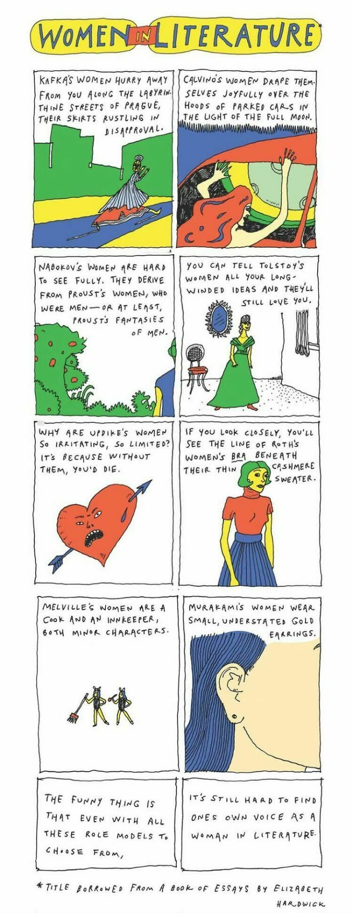 Liana Finck, Women In Literature, 2022