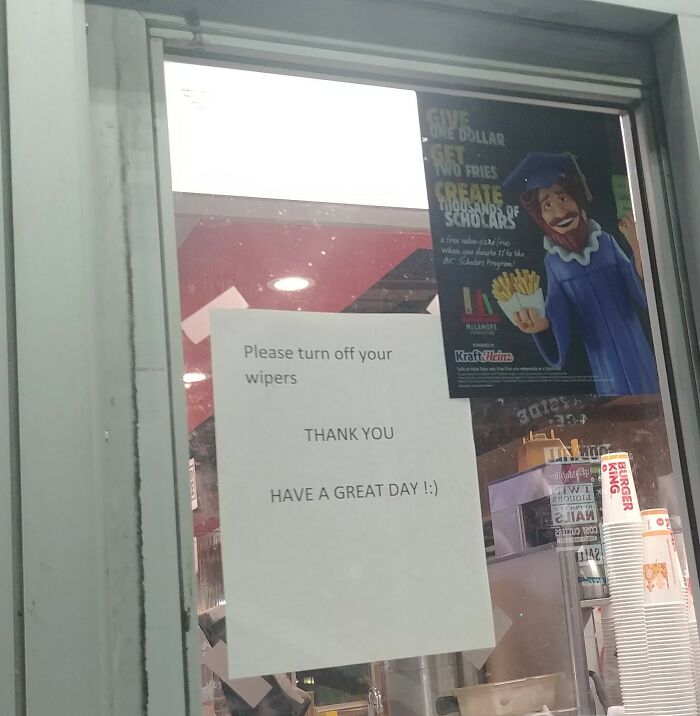 Some A**hole Probably Blasted An Attendent