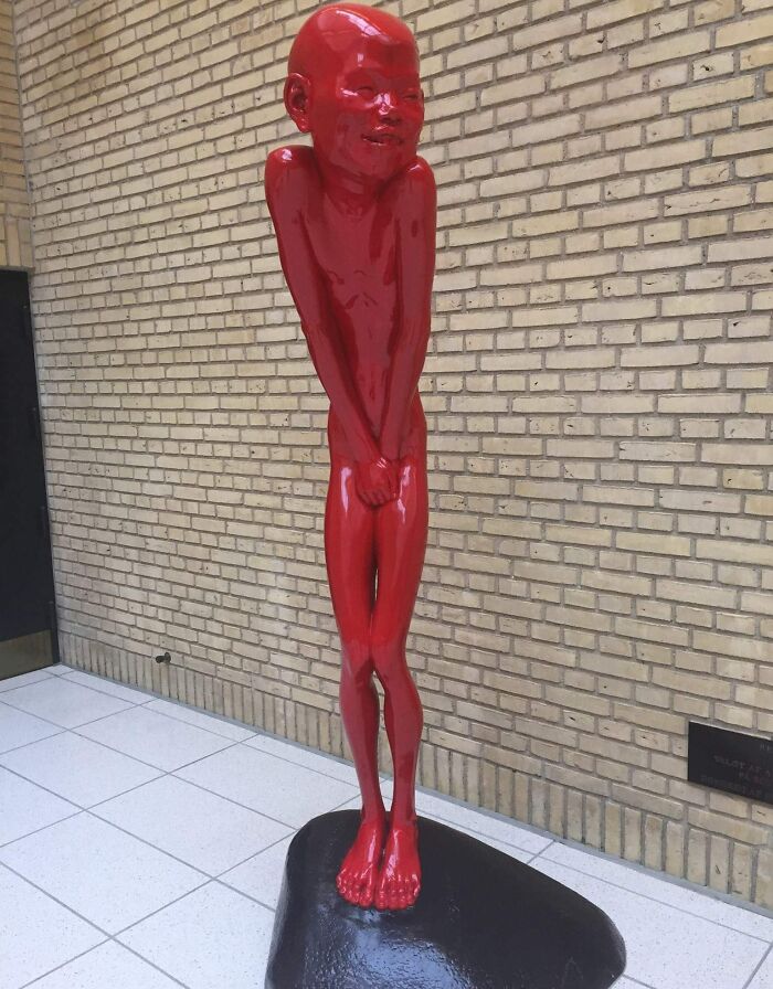 I Saw A Horrible Sculpture