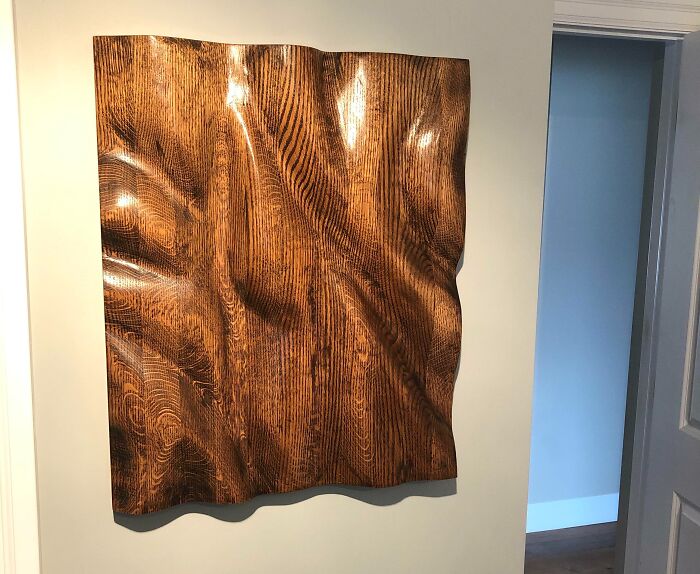 Oak wall art 
