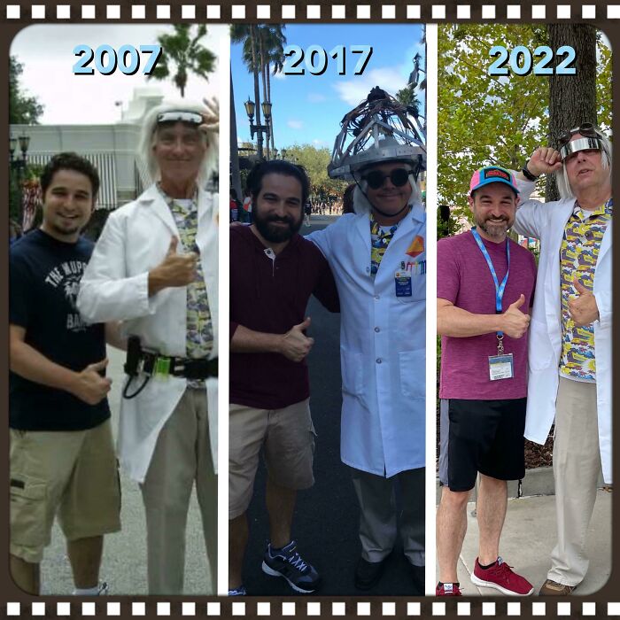 My Own Little Bttf Trilogy! :) Then And Now