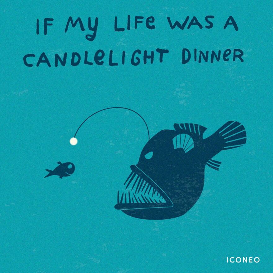 Artist’s New Ironic Illustrations That Questions Society’s Sanity