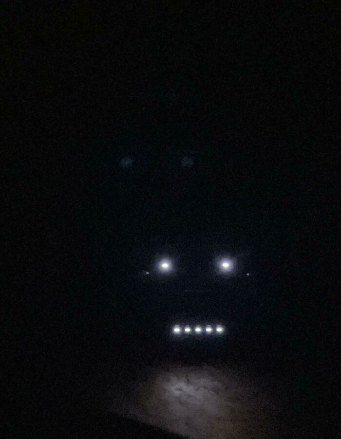 Just My Earbuds Charging In Their Open Case In The Dark Looking Back At Me Like They Know Where I Live 😬