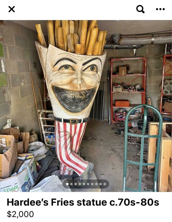Said It Was 8 Feet Tall And Maybe Fiberglass