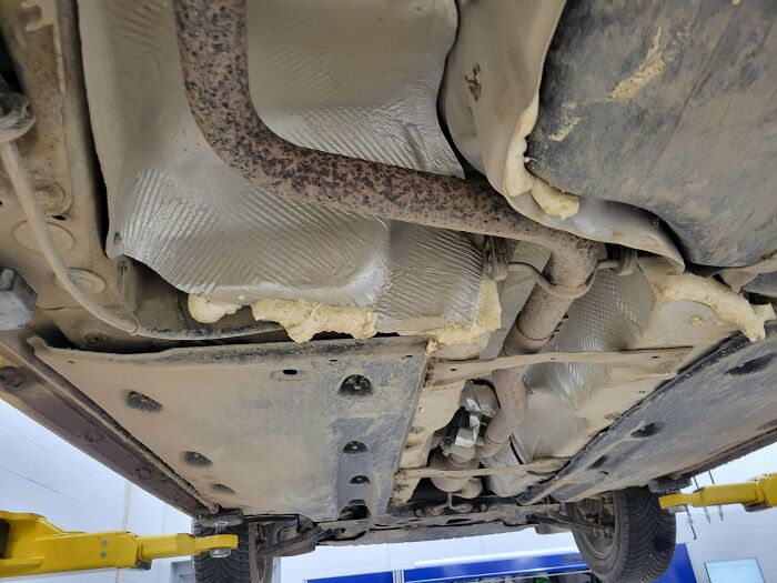 Unsure Why My Customer Spray Foamed Their Vehicle