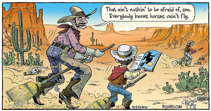 New Dark Comics By Dan Piraro That’ll Send You Feeling Nostalgic