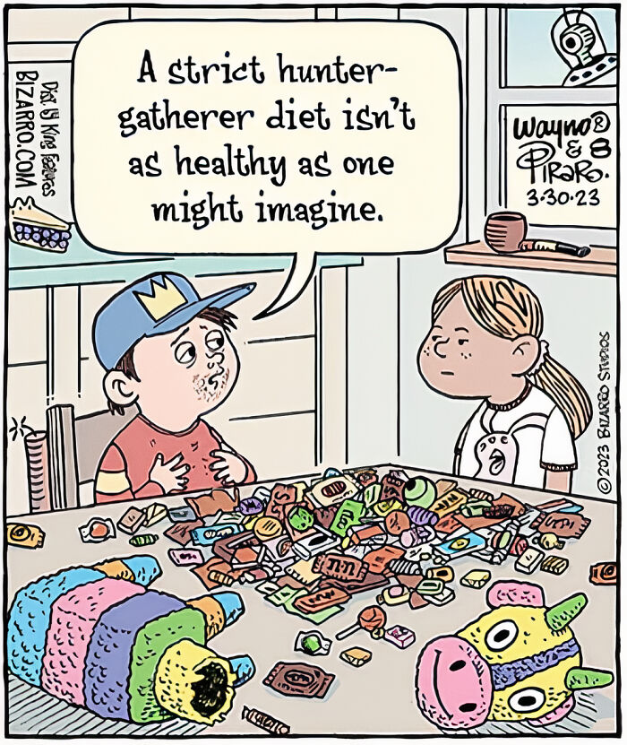 New Dark Comics By Dan Piraro That’ll Send You Feeling Nostalgic