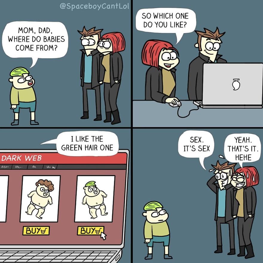 Artist’s 60 Hilariously Crazy Comics For People Who Love Dark Humor