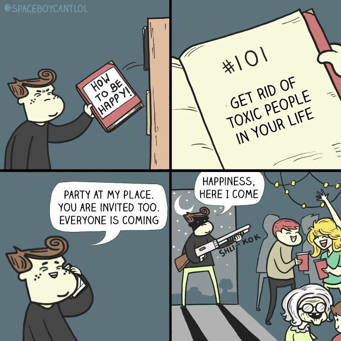 50 Funny Comics With Unexpected, Sometimes Dark Endings By SpaceboyCantLOL (New Pics)