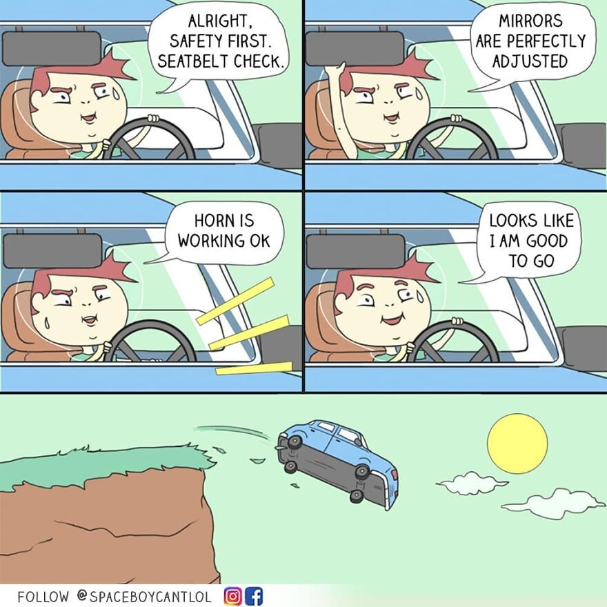 Artist’s 60 Hilariously Crazy Comics For People Who Love Dark Humor