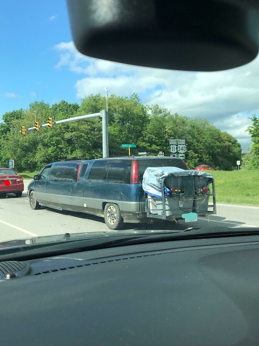 I Found Someone Driving A Homemade Limo In Virginia. I Found Someone Driving A Homemade Limo In Virginia.