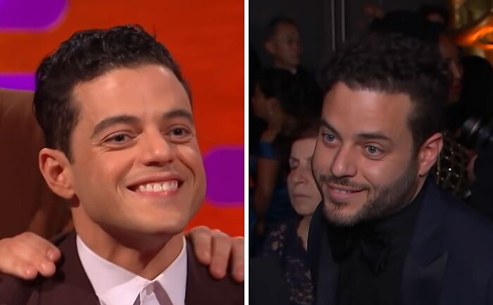 Side-by-side images of celebrity twins smiling, showcasing famous pairs of celebrity twins in different settings.