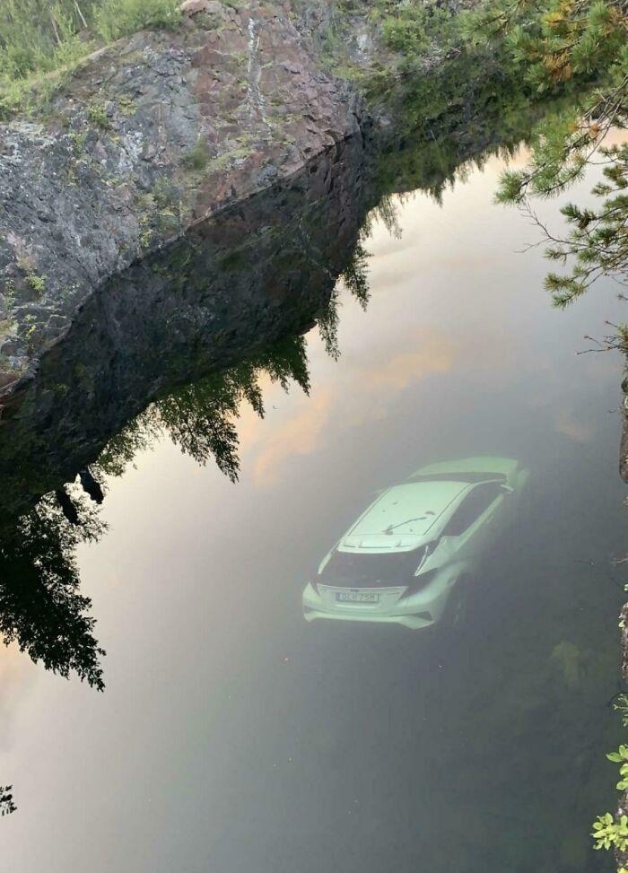 I'm Sorry Sir, But That Spot Is Normally Reserved For The Boss's Corvette Stingray