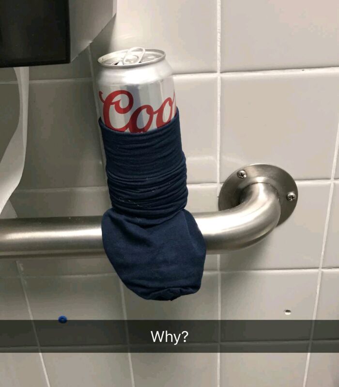 A Coworker Found This In The Ladies' Room At Work. Definitely Belongs Here