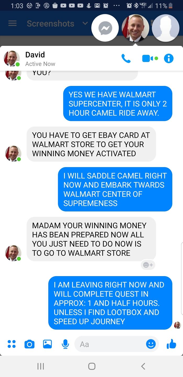 Facebook Powerbal Scam