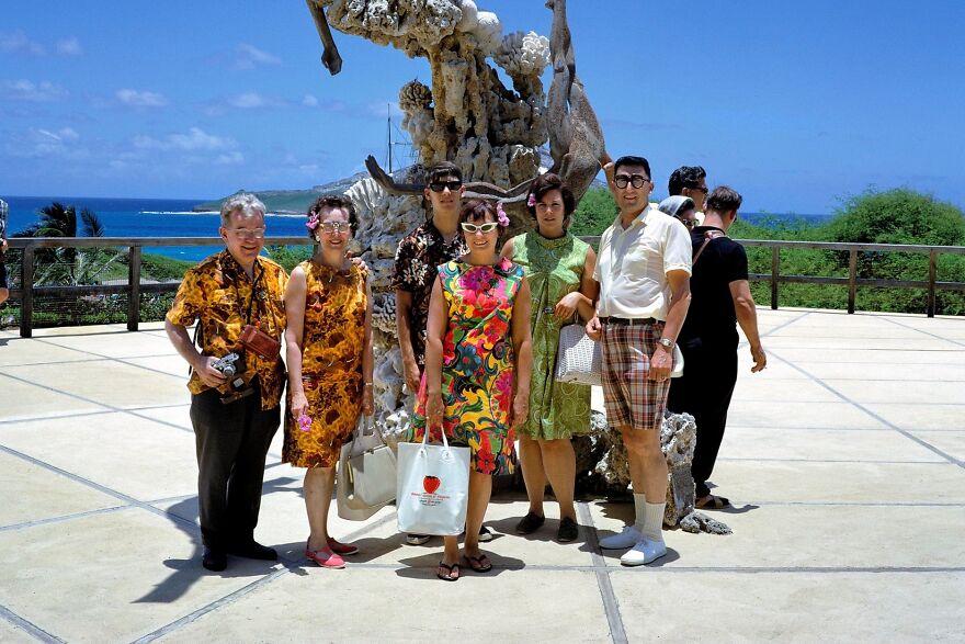 Hawaii Tourists, Circa 1960s