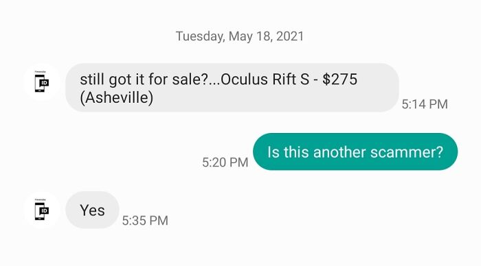 At Least Theyre Honest