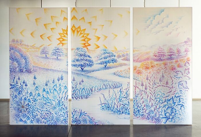 Incredible Finger Drawings By Judith Braun