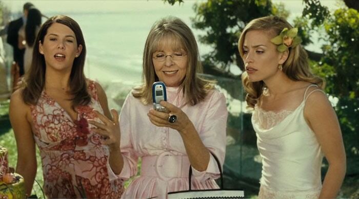 Scene from "Because I Said So" movie