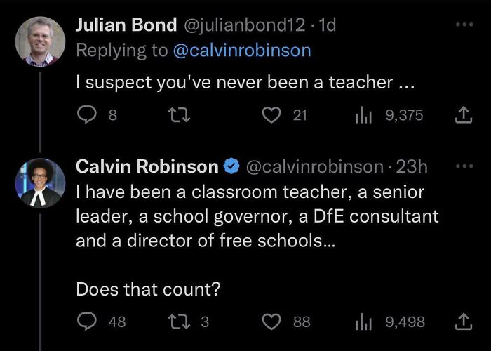 Someone Got "Schooled"